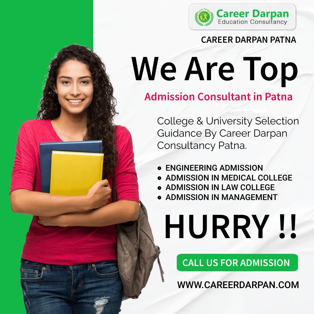 Admission In Engineering College By Career darpan Consultancy Patna Bihar